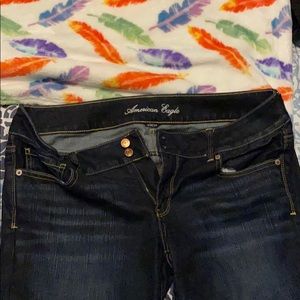 American eagle jeans. Stretch. Size 14